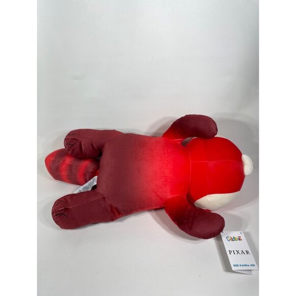 Disney Store Cuddleez Red Turning Red Panda Mei 24" Jumbo Plush Red - Picture 6 of 10